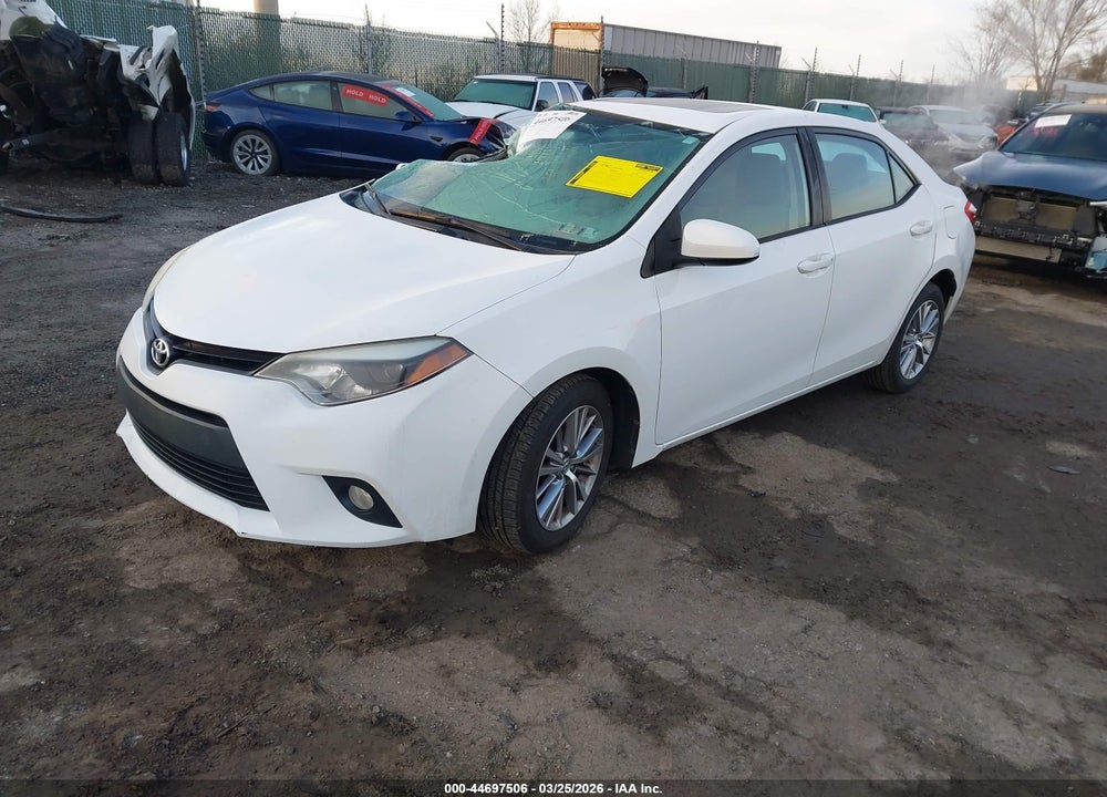 2014 TOYOTA COROLLA LE PLUS VIN: 2T1BURHE9EC203306