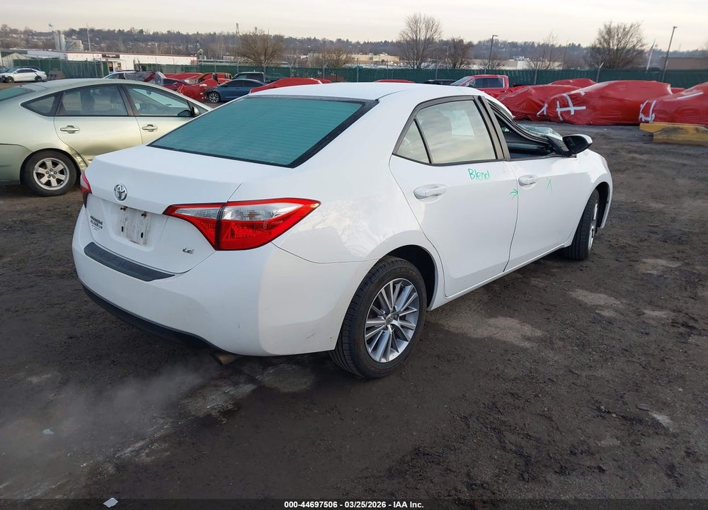 2014 TOYOTA COROLLA LE PLUS VIN: 2T1BURHE9EC203306