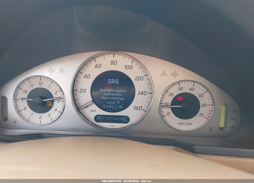 2007 MERCEDES-BENZ E 350 VIN: WDBUF56X17B021972