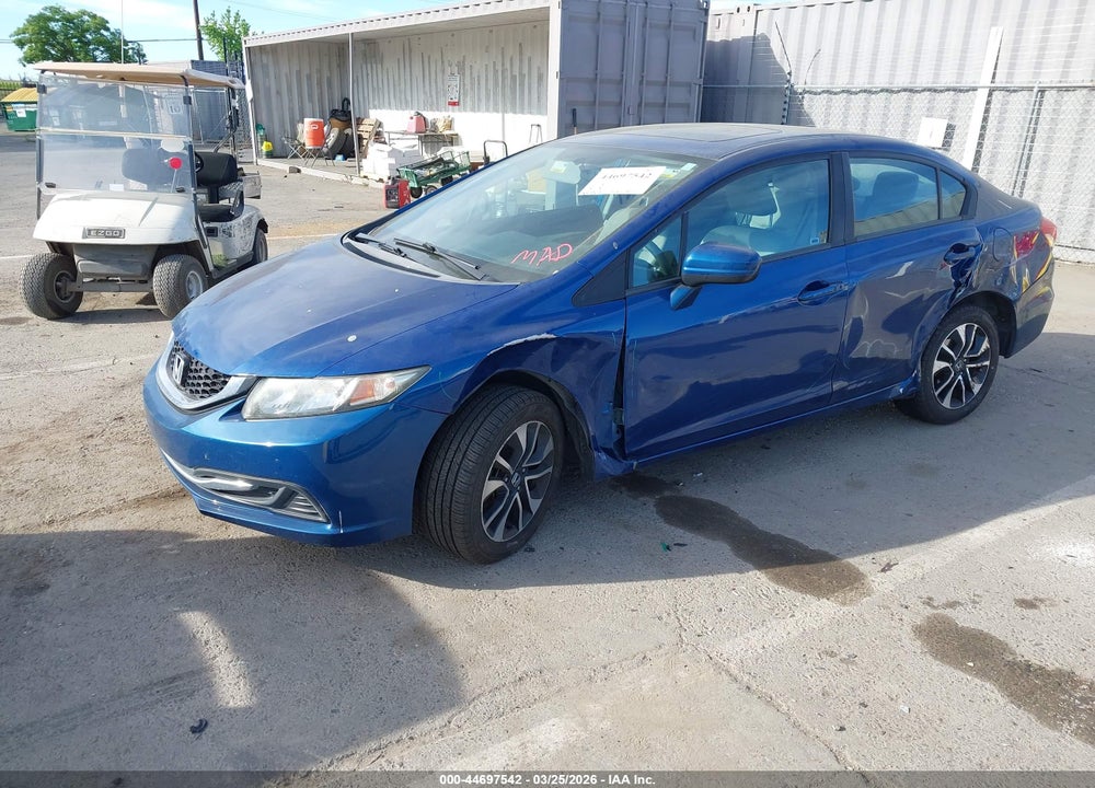 2014 HONDA CIVIC EX VIN: 19XFB2F89EE259842