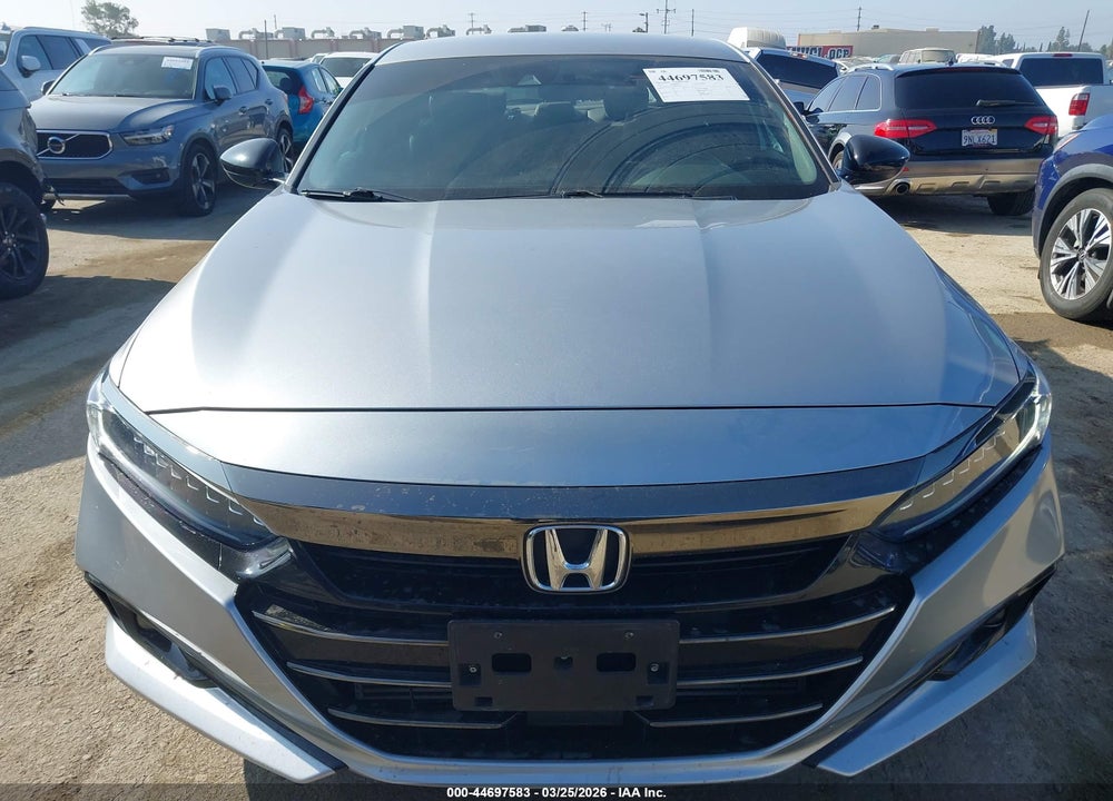 2022 HONDA ACCORD SPORT VIN: 1HGCV1F33NA070326