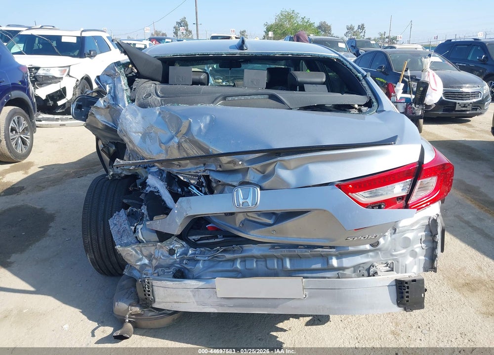 2022 HONDA ACCORD SPORT VIN: 1HGCV1F33NA070326