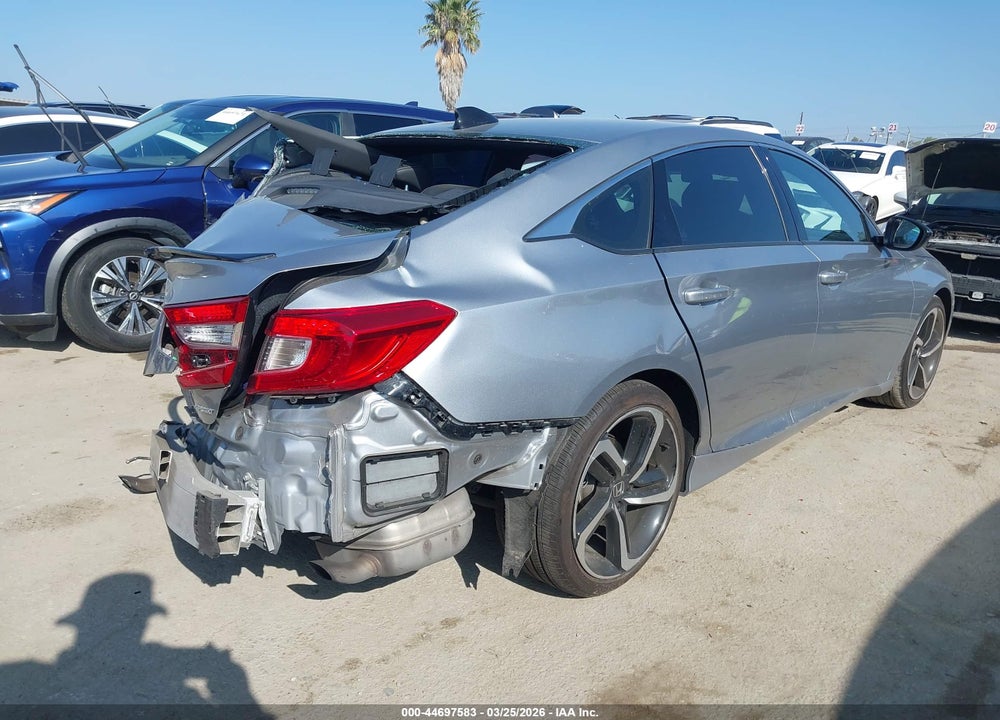 2022 HONDA ACCORD SPORT VIN: 1HGCV1F33NA070326