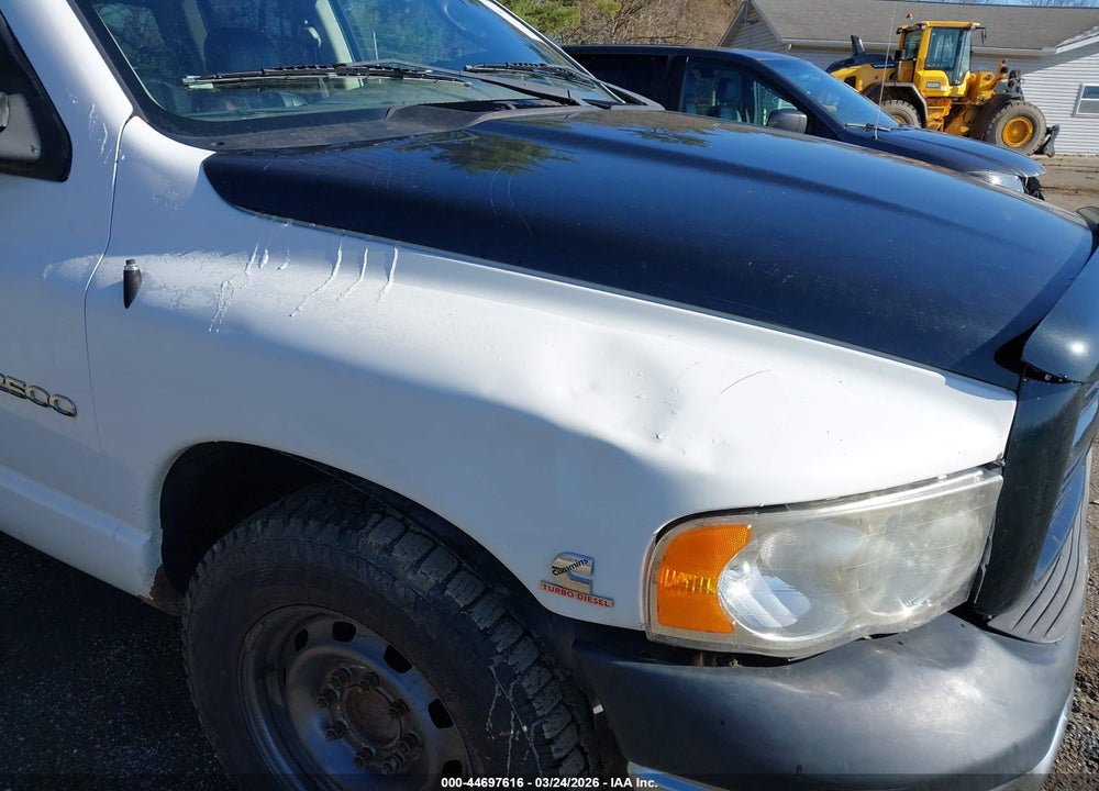 2003 DODGE RAM 2500 SLT/LARAMIE/ST VIN: 3D7KA28C93G811785