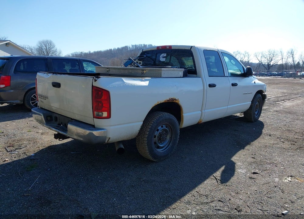 2003 DODGE RAM 2500 SLT/LARAMIE/ST VIN: 3D7KA28C93G811785