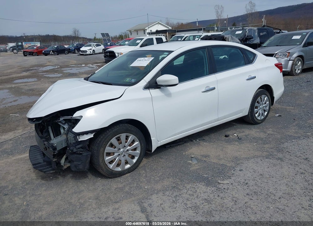 2017 NISSAN SENTRA S VIN: 3N1AB7APXHY384201