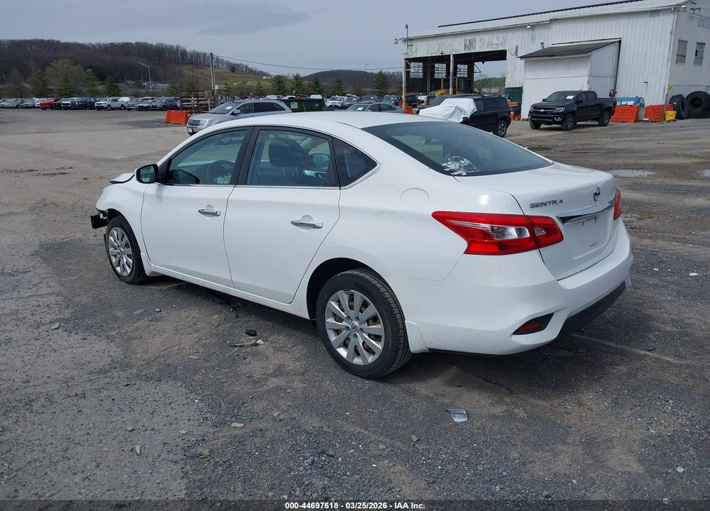2017 NISSAN SENTRA S VIN: 3N1AB7APXHY384201