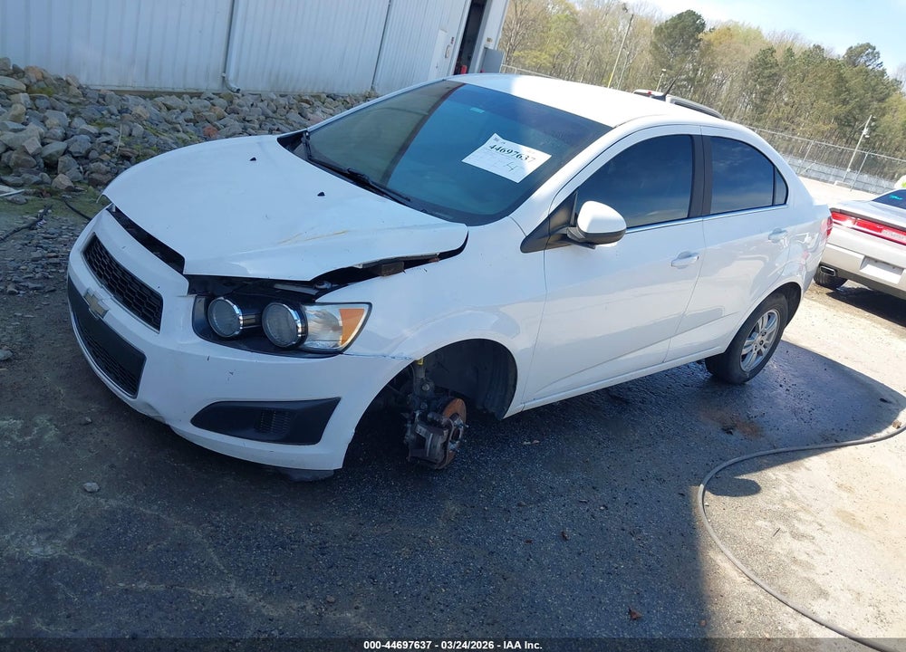 2014 CHEVROLET SONIC LT MANUAL VIN: 1G1JD5SH4E4168869