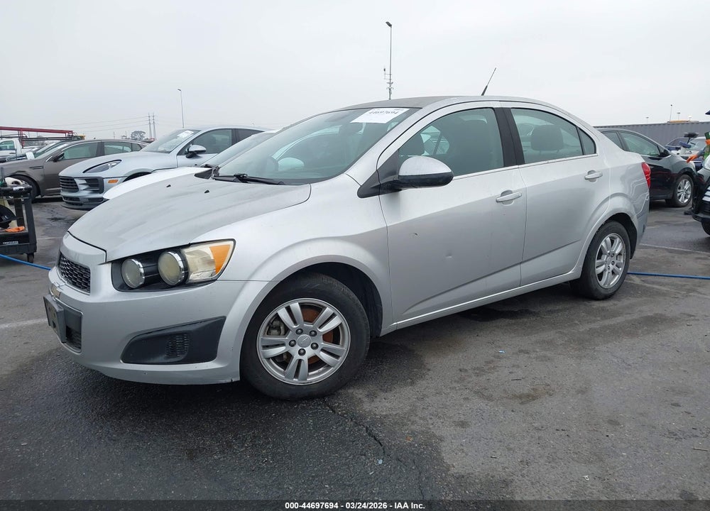2013 CHEVROLET SONIC LT AUTO VIN: 1G1JC5SG2D4126984