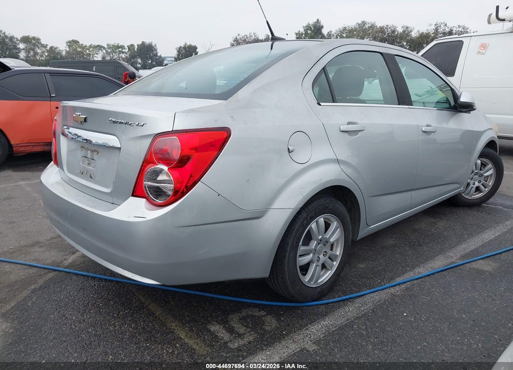 2013 CHEVROLET SONIC LT AUTO VIN: 1G1JC5SG2D4126984