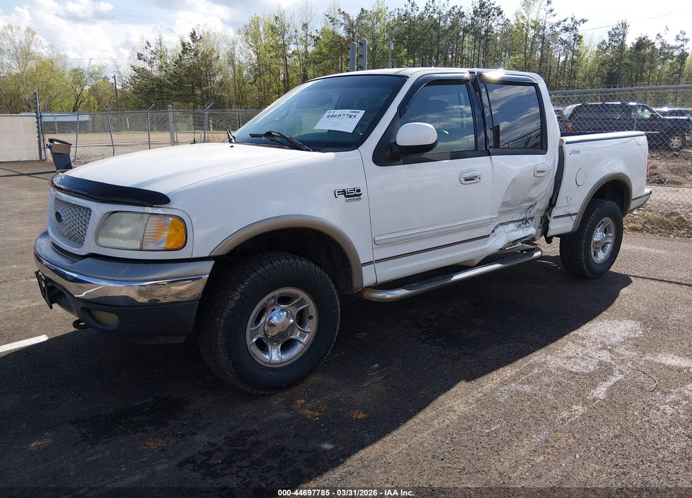 2001 FORD F150 SUPERCREW VIN: 1FTRW08L71KB79289