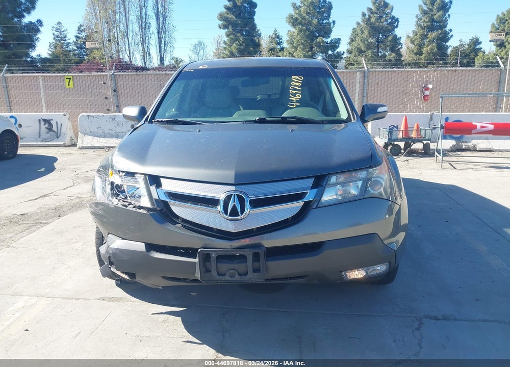 2008 ACURA MDX TECHNOLOGY PACKAGE VIN: 2HNYD28368H517371