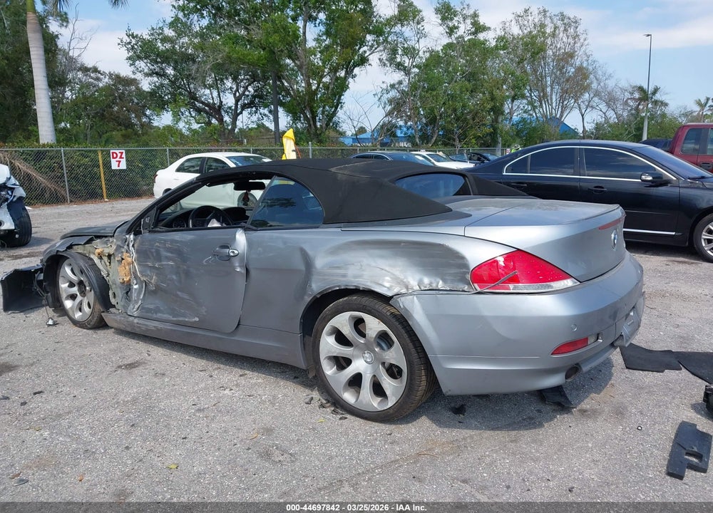 2006 BMW 650I VIN: WBAEK13456CN75333