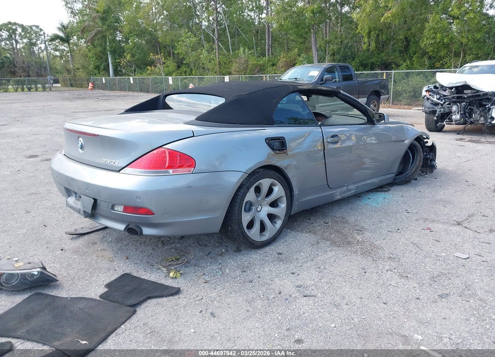 2006 BMW 650I VIN: WBAEK13456CN75333