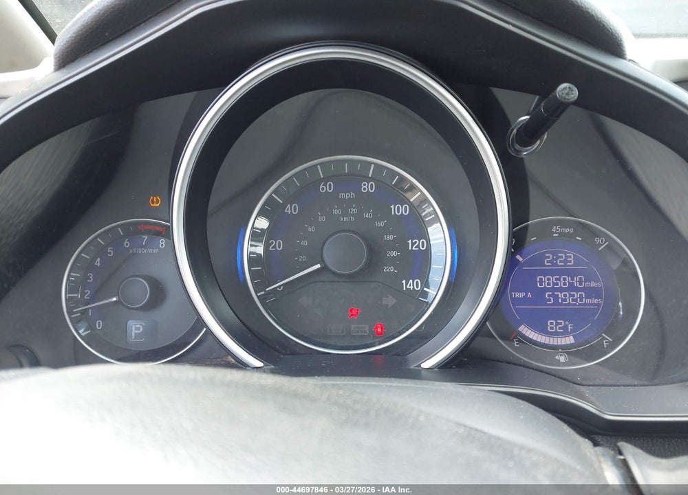 2016 HONDA FIT EX VIN: JHMGK5H79GX044134