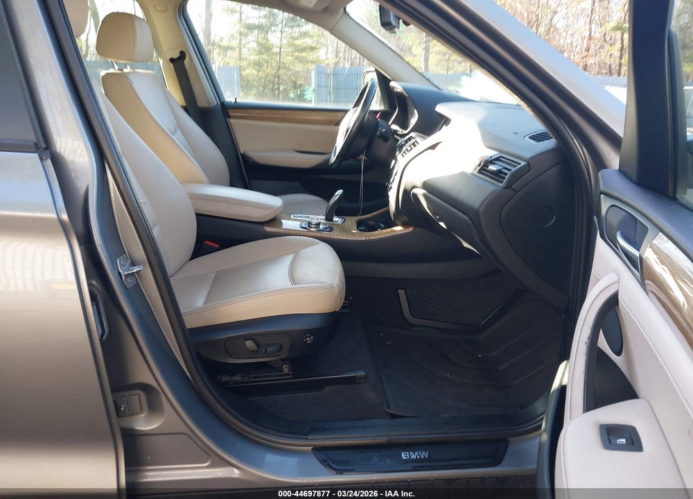 2013 BMW X3 XDRIVE28I VIN: 5UXWX9C57D0A32873