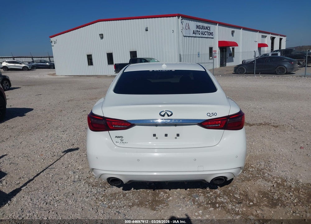 2021 INFINITI Q50 LUXE AWD VIN: JN1EV7BR4MM755245