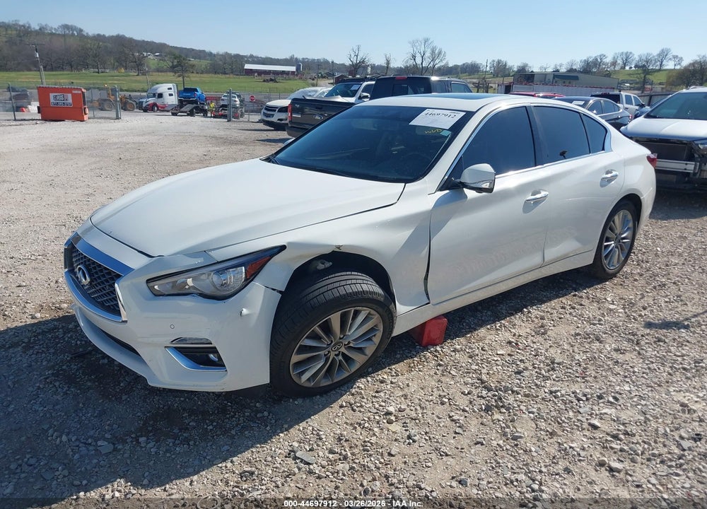 2021 INFINITI Q50 LUXE AWD VIN: JN1EV7BR4MM755245