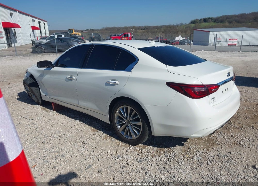 2021 INFINITI Q50 LUXE AWD VIN: JN1EV7BR4MM755245