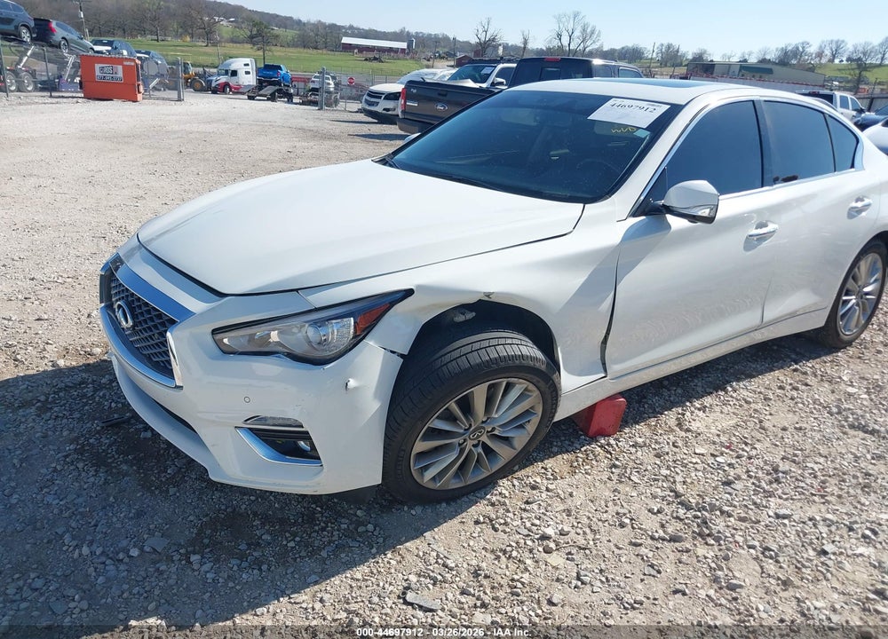 2021 INFINITI Q50 LUXE AWD VIN: JN1EV7BR4MM755245
