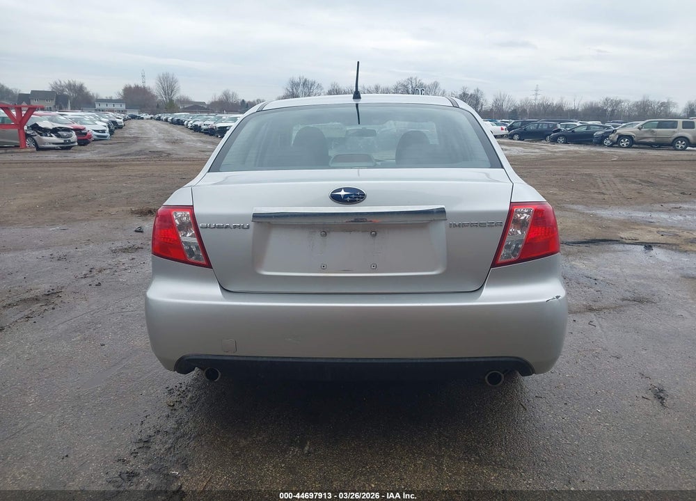 2009 SUBARU IMPREZA 2.5I VIN: JF1GE61699H500295