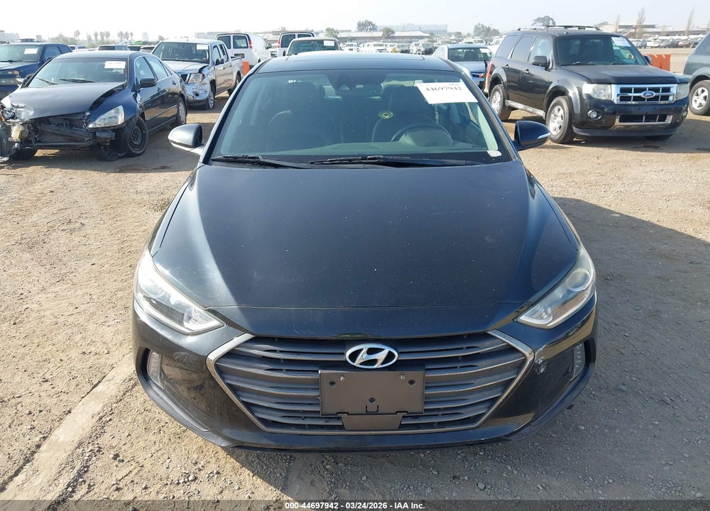 2017 HYUNDAI ELANTRA LIMITED VIN: 5NPD84LF4HH080547