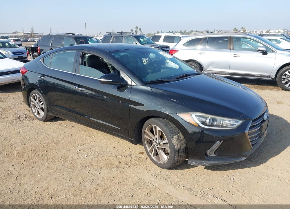 2017 HYUNDAI ELANTRA LIMITED VIN: 5NPD84LF4HH080547