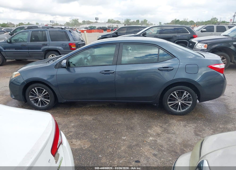 2016 TOYOTA COROLLA LE PLUS VIN: 2T1BURHE0GC541177