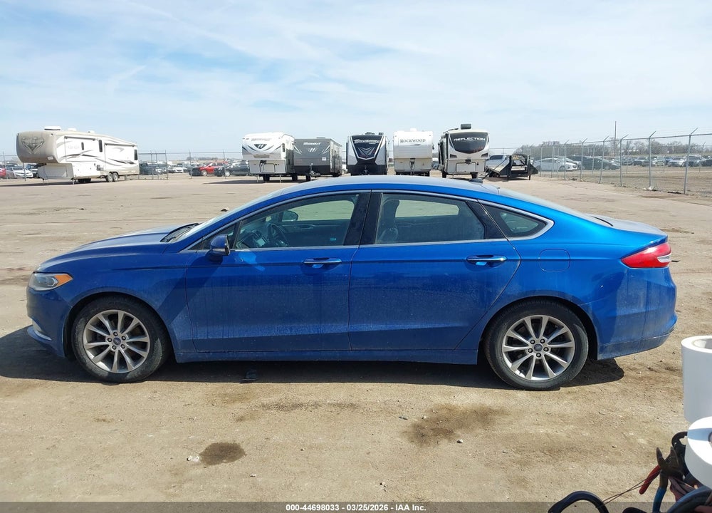 2017 FORD FUSION SE VIN: 3FA6P0HD9HR194378