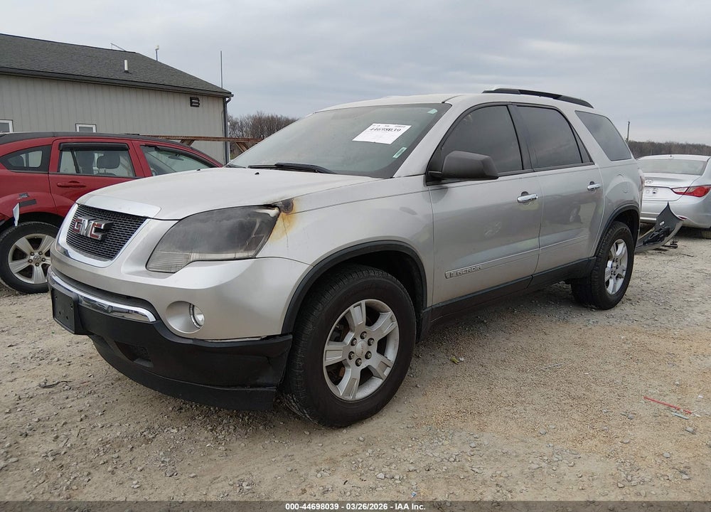 2008 GMC ACADIA SLE-1 VIN: 1GKER13708J258961