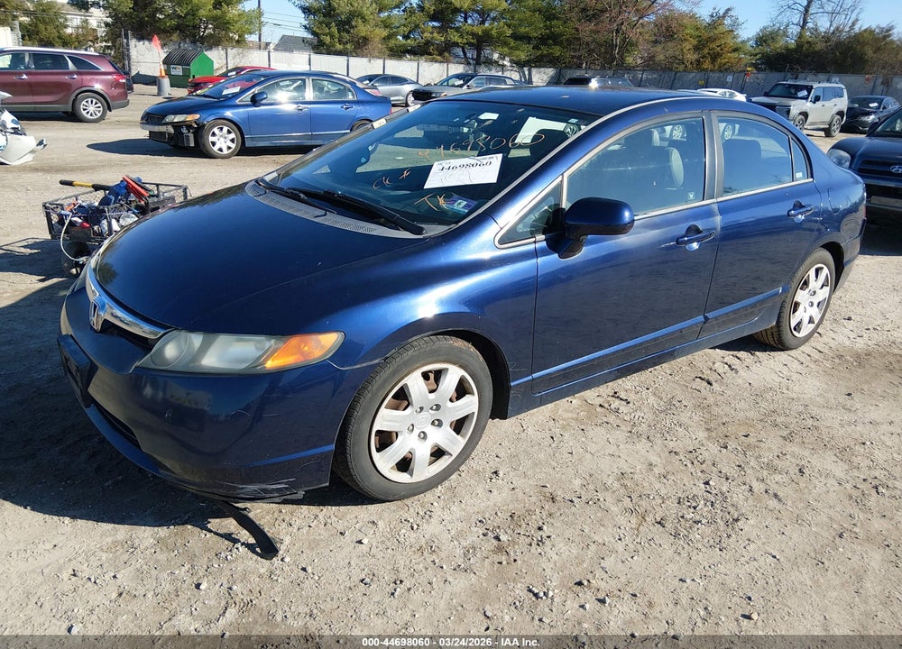 2006 HONDA CIVIC LX VIN: 1HGFA16596L108304