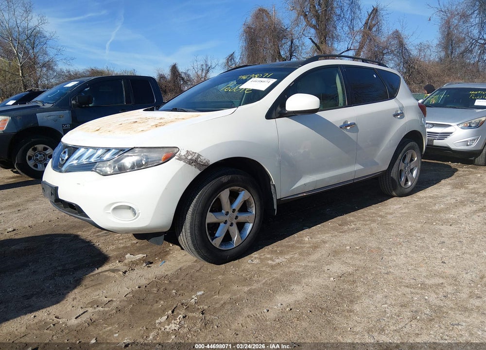 2010 NISSAN MURANO SL VIN: JN8AZ1MW7AW111971