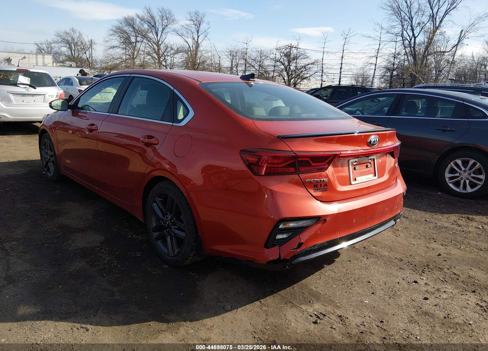 2019 KIA FORTE EX VIN: 3KPF54AD6KE069631