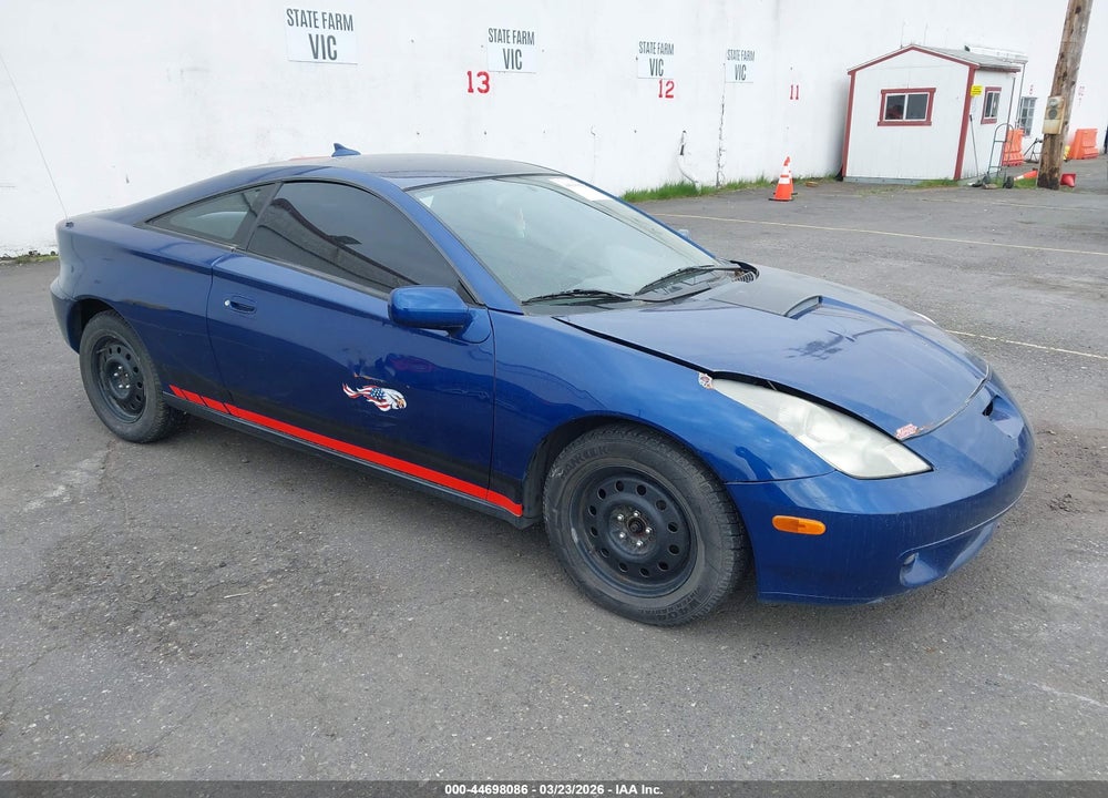 2001 TOYOTA CELICA GT VIN: JTDDR32T510101469