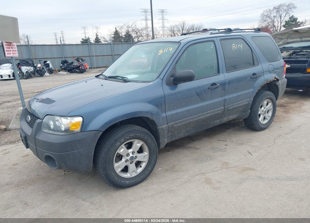 2005 FORD ESCAPE XLT VIN: 1FMYU93175KA01864