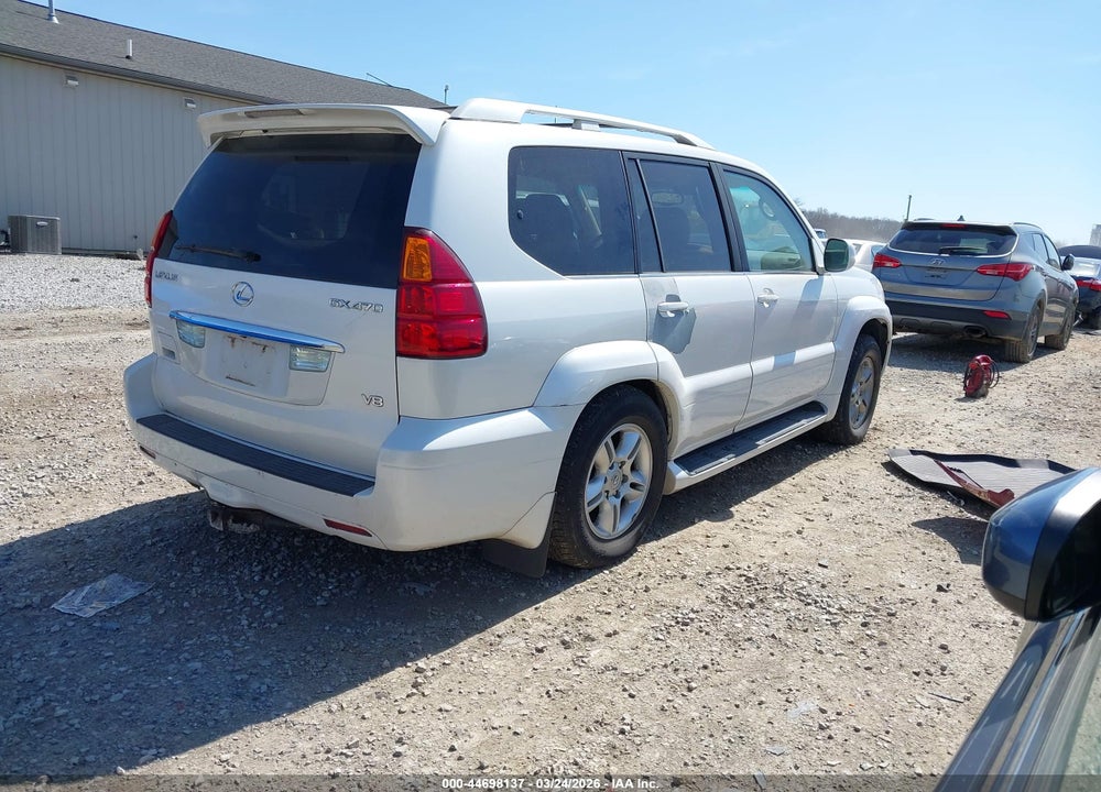 2004 LEXUS GX 470 VIN: JTJBT20X740058778
