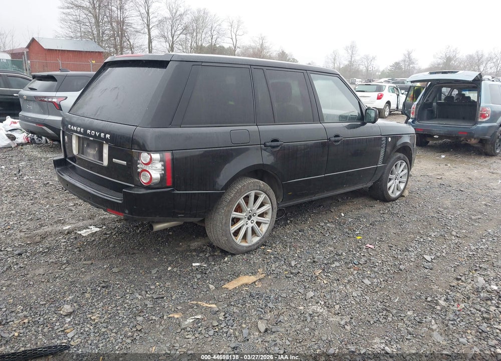 2012 LAND ROVER RANGE ROVER SUPERCHARGED VIN: SALMF1E48CA363753