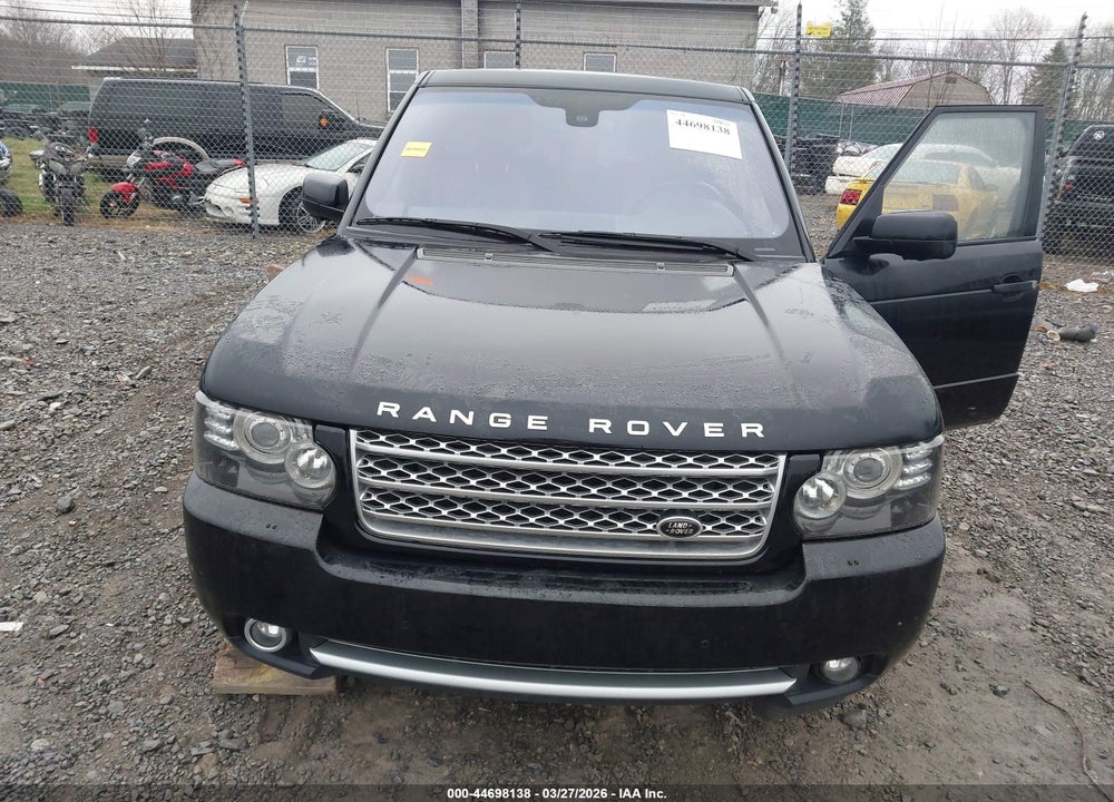 2012 LAND ROVER RANGE ROVER SUPERCHARGED VIN: SALMF1E48CA363753