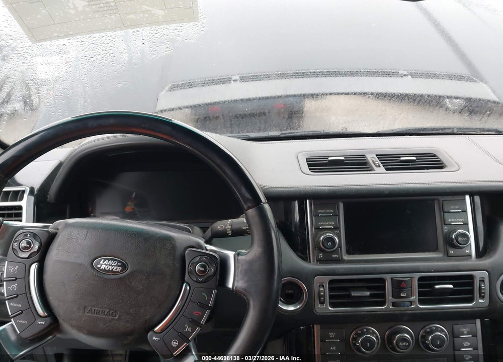 2012 LAND ROVER RANGE ROVER SUPERCHARGED VIN: SALMF1E48CA363753