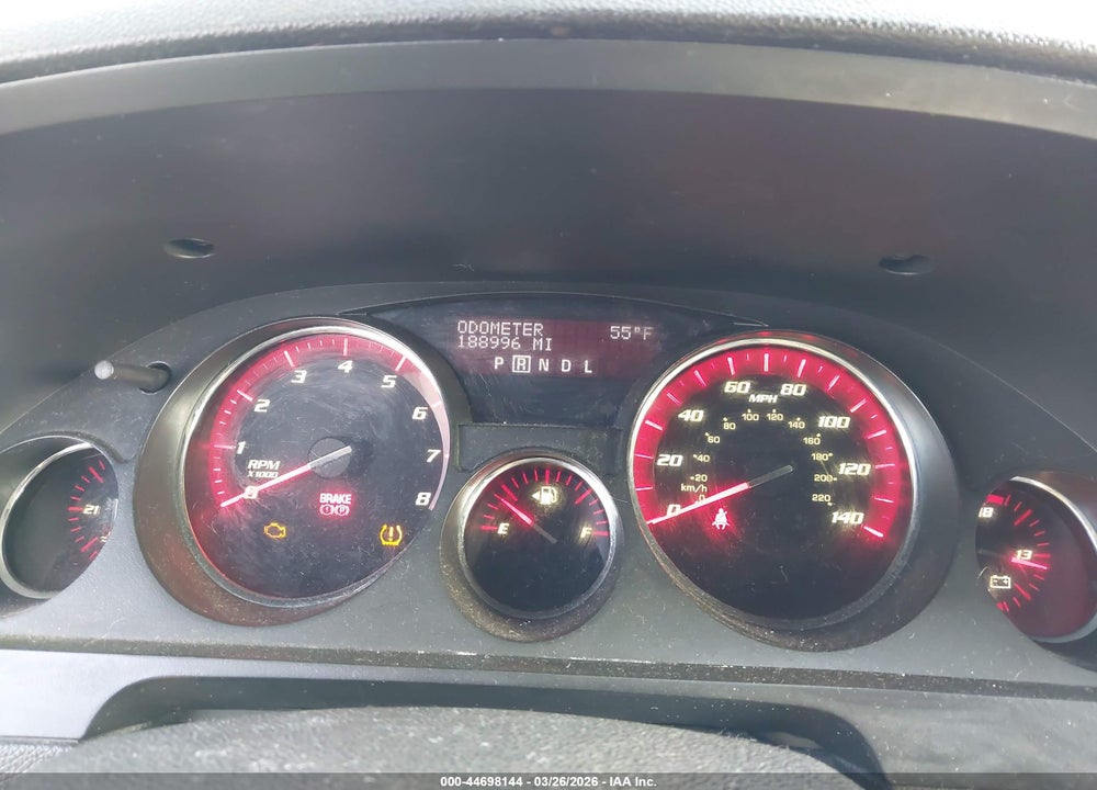 2011 GMC ACADIA SLT-1 VIN: 1GKKRRED5BJ232108