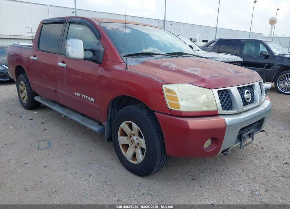 2006 NISSAN TITAN LE VIN: 1N6BA07B86N503989