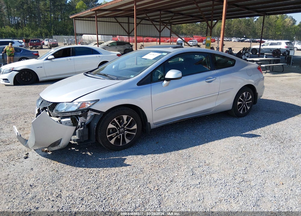 2013 HONDA CIVIC EX VIN: 2HGFG3B87DH518992