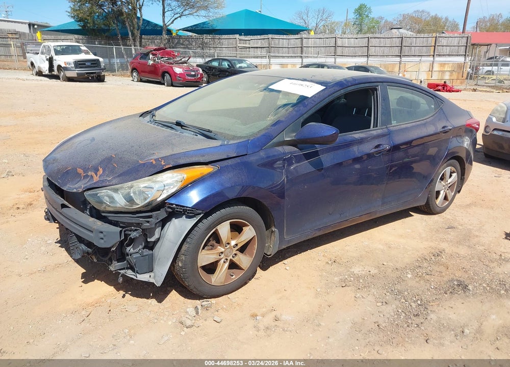 2013 HYUNDAI ELANTRA GLS/LIMITED VIN: 5NPDH4AEXDH215065
