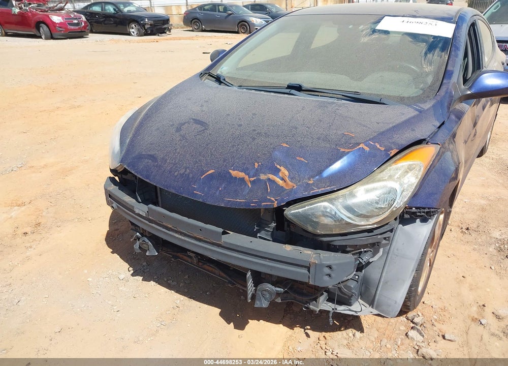 2013 HYUNDAI ELANTRA GLS/LIMITED VIN: 5NPDH4AEXDH215065