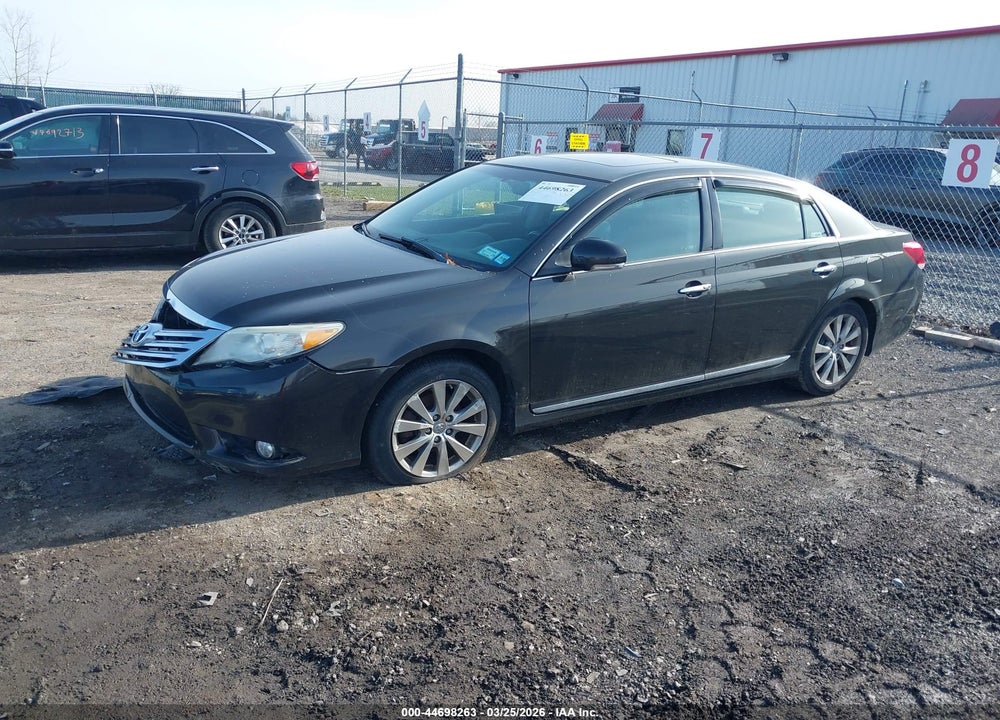 2011 TOYOTA AVALON LIMITED VIN: 4T1BK3DBXBU399636