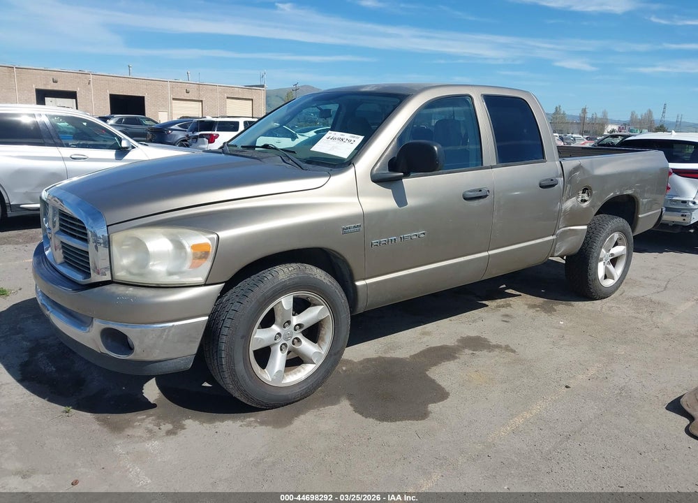 2007 DODGE RAM 1500 SLT VIN: 1D7HA18277J630099