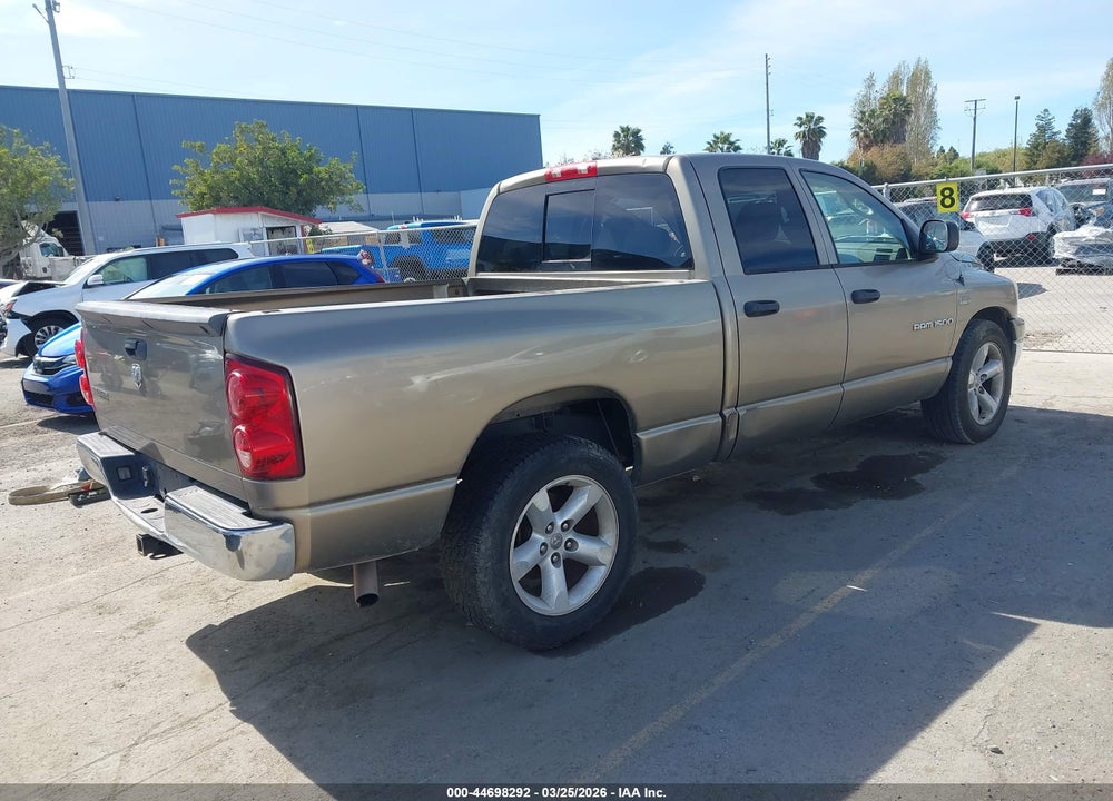 2007 DODGE RAM 1500 SLT VIN: 1D7HA18277J630099