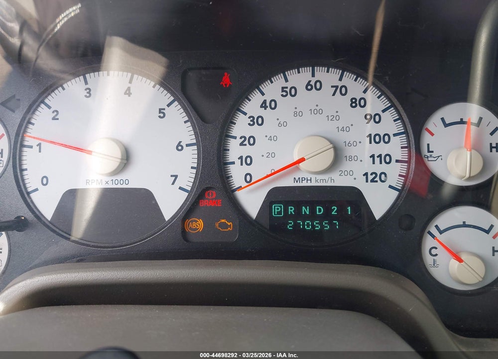 2007 DODGE RAM 1500 SLT VIN: 1D7HA18277J630099