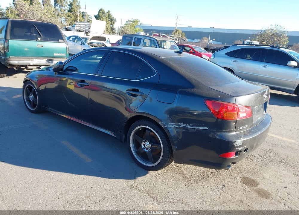 2008 LEXUS IS 250 VIN: JTHBK262482071613