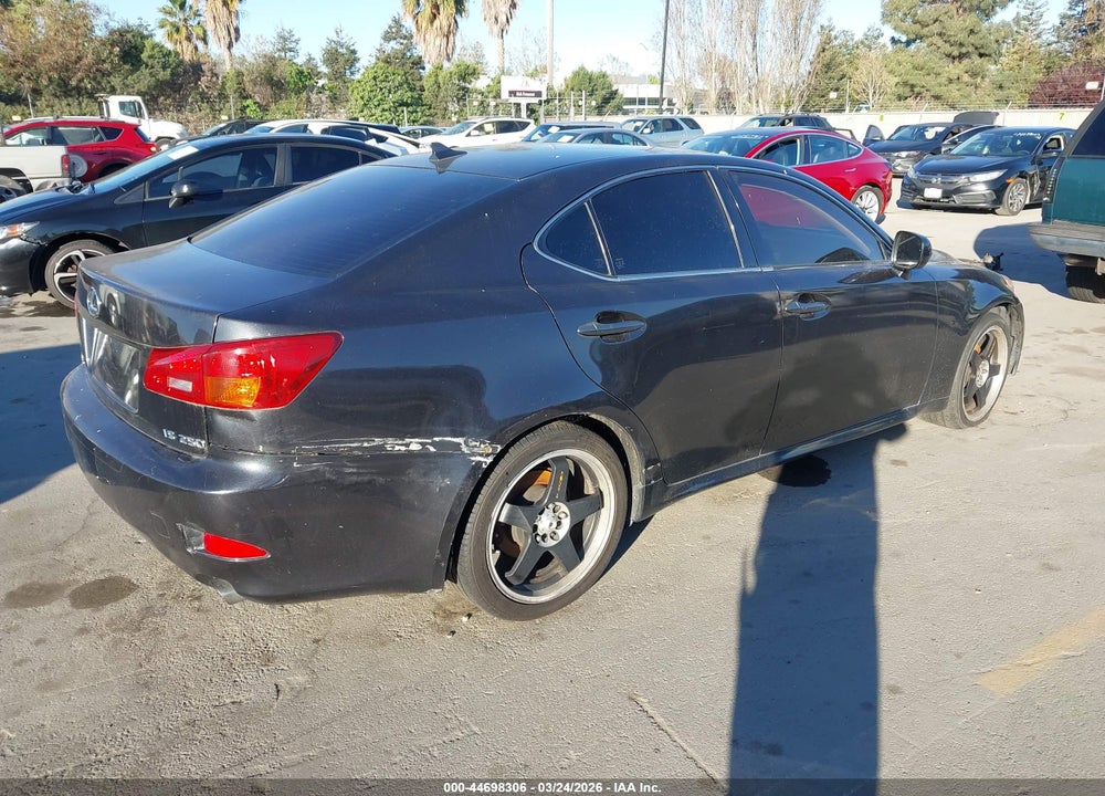 2008 LEXUS IS 250 VIN: JTHBK262482071613